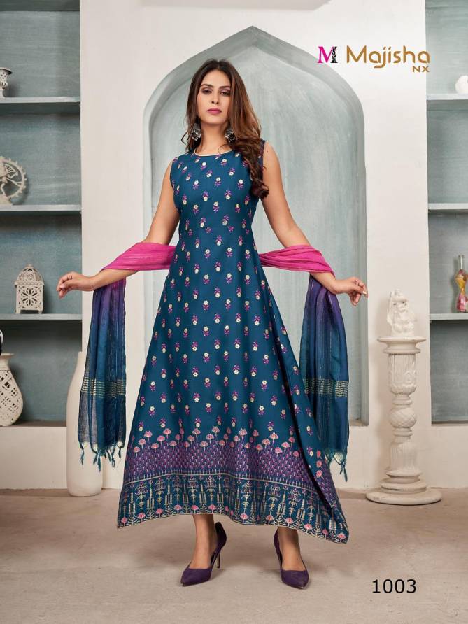 Majisha Nx Maharani 1 Exclusive Wear Wholesale Kurti With Dupatta Collection 
